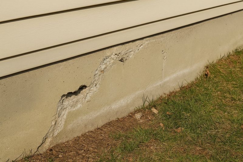 Foundation Crack Repair detail